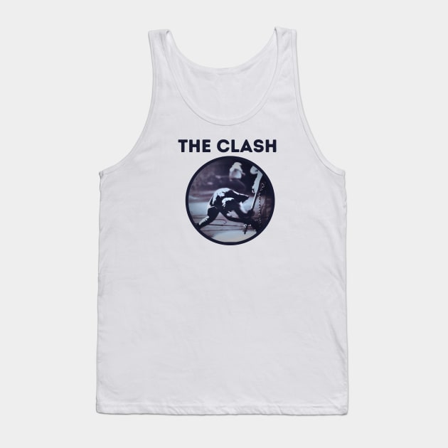 the clash || blue Tank Top by claudia awes